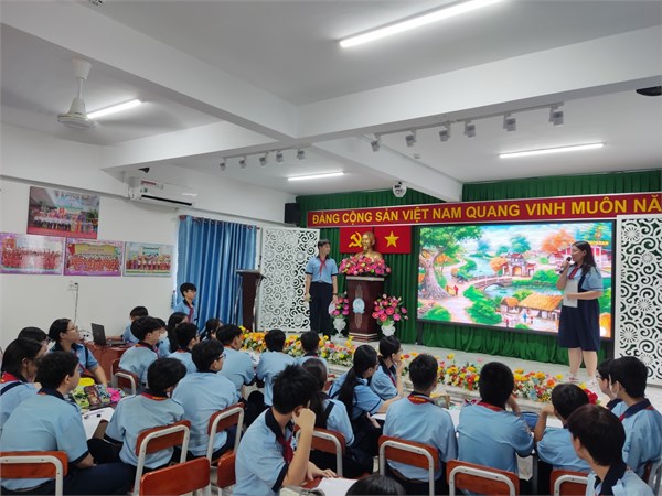 Chuyên đề tổ: Chủ đề. hệ sinh thái báo cáo sản phẩm “tìm hiểu hệ sinh thái quanh ta” Lớp 8/1 của Cô Lê Thị Tuyết - Tháng 3